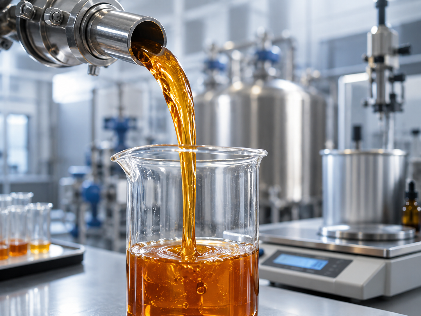 Almacenamiento industrial de materias primas en tambores